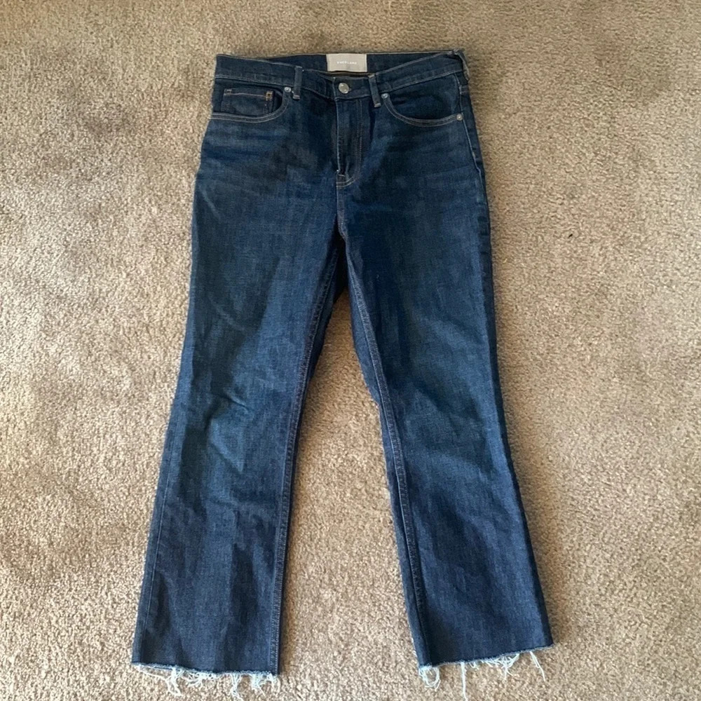Everlane Regular Straight Raw Hemp Jeans Size 28